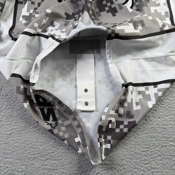 San Antonio Rampage AHL Defunct Military Night Fight Strap Camo Hockey Jersey XL
